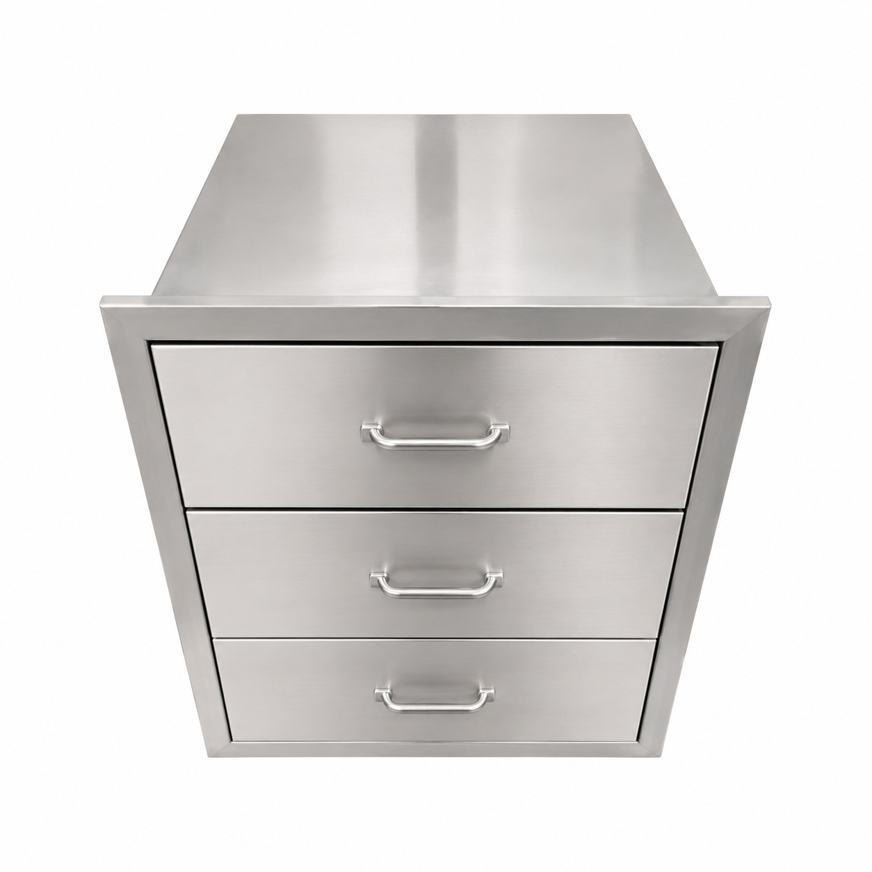 KREZOW stainless steel drawer cabinet for commercial kitchens