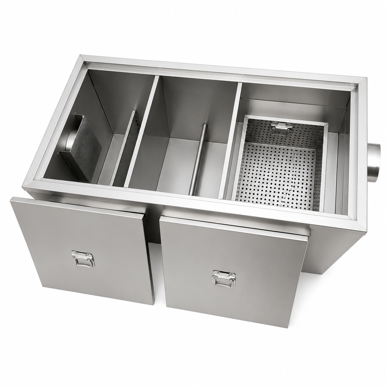 KREZOW underground stainless steel grease separator